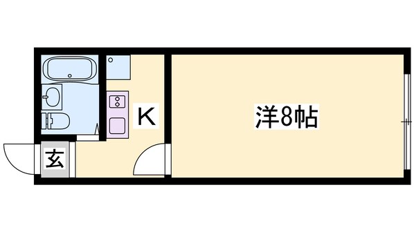 呉服町アドバンスビルの物件間取画像